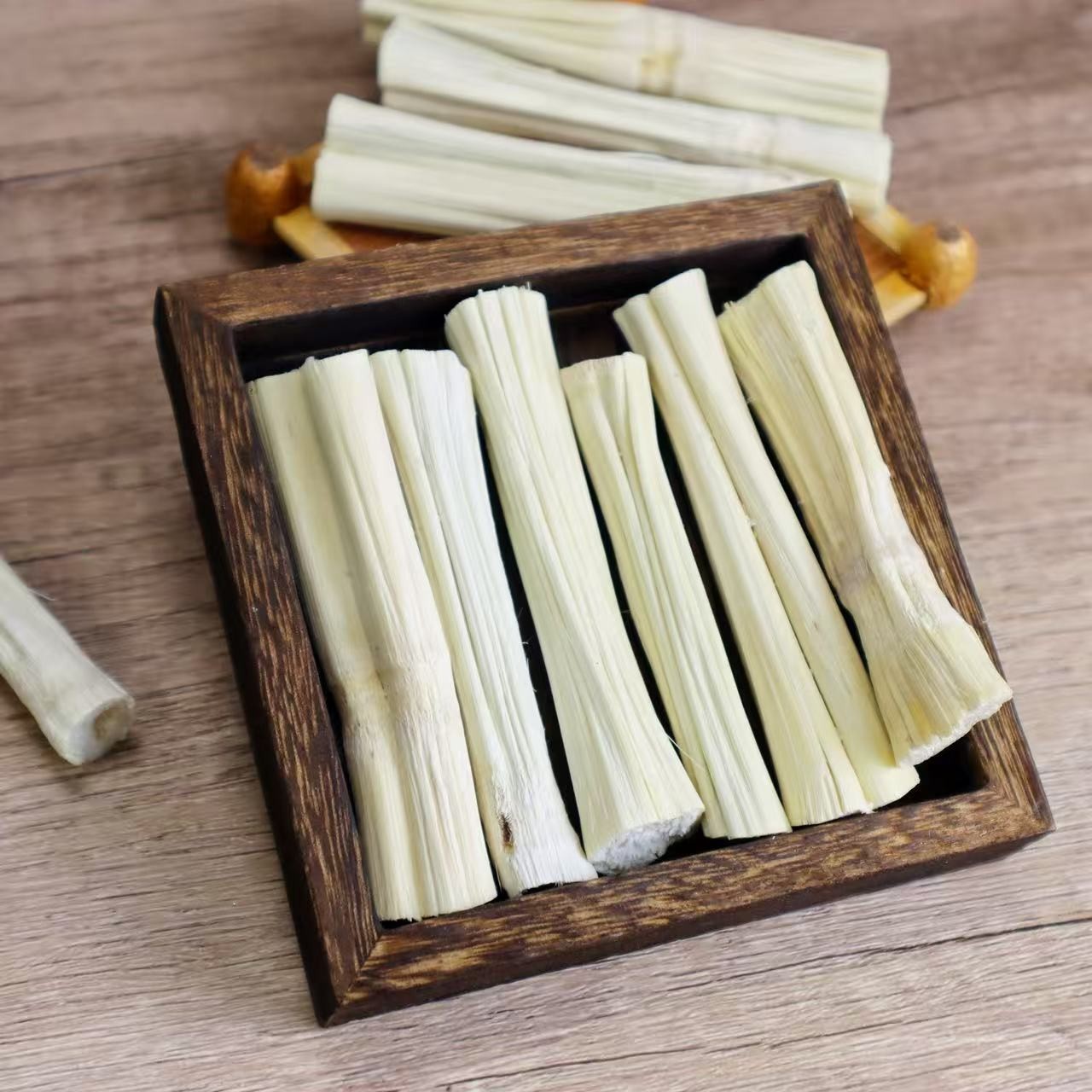Dried Sugar Cane, Chinese herb tea, 8oz, natural sweet, for tea/soup 九龍堂 竹蔗干 甘蔗干