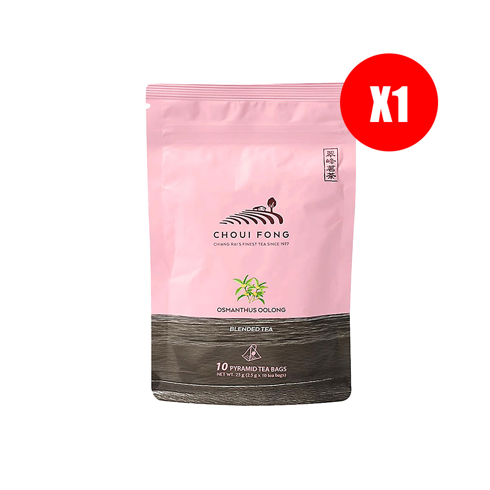 CHOUI FONG Osmanthus Oolong Tea 25 g (2.5 g x 10 Bag) Product of Thailand