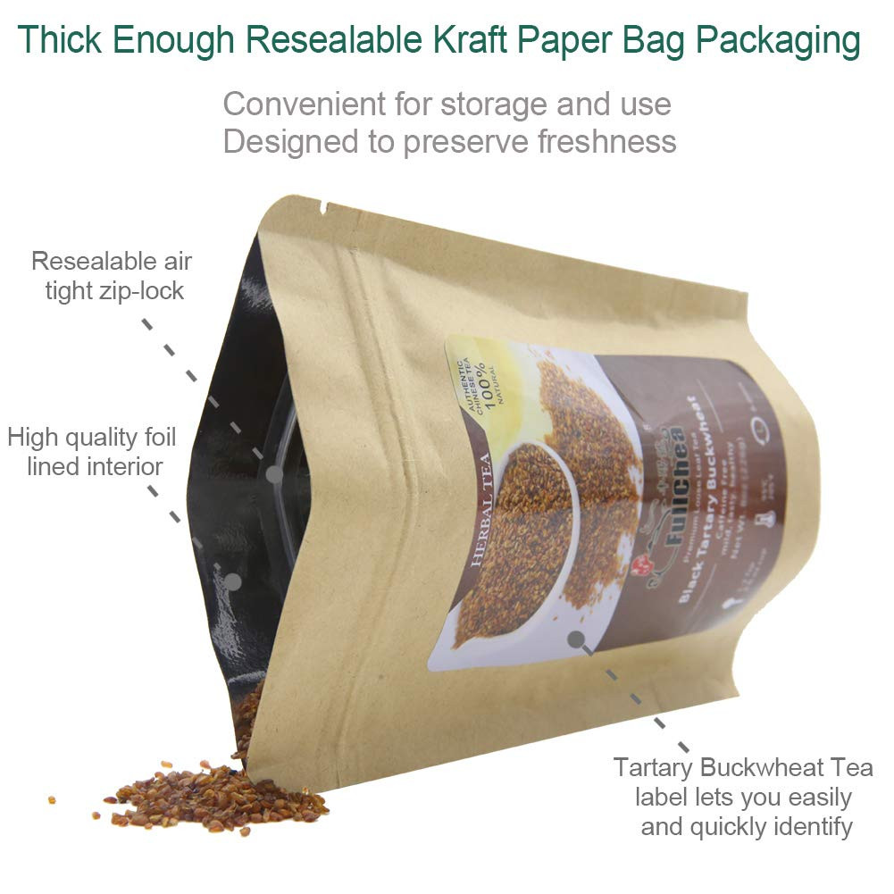 – Himalayan Tartary Buckwheat Tea – Roasted Black Buckwheat – Loose Leaf Herbal