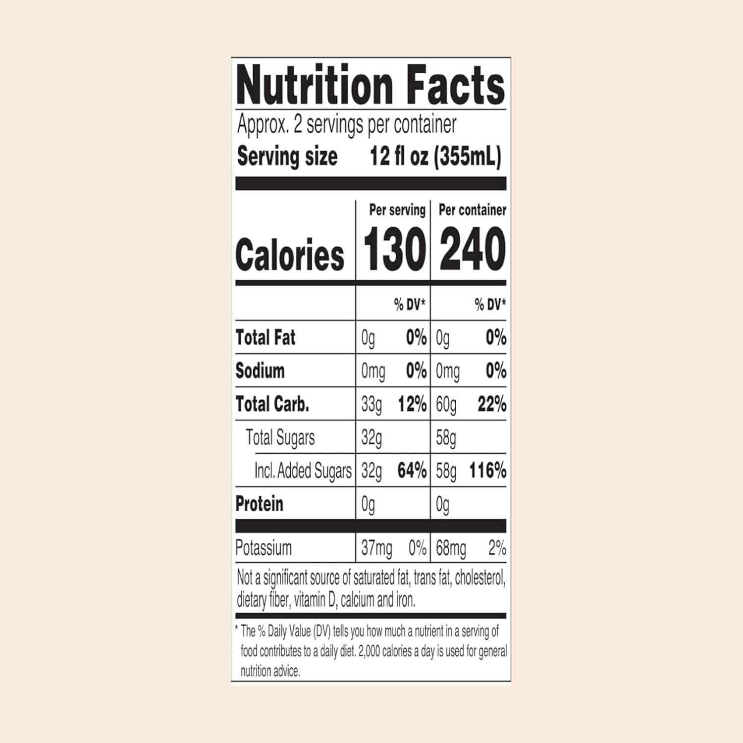 Sweet Tea – Big Can, 22 Fl Oz (Pack of 12)