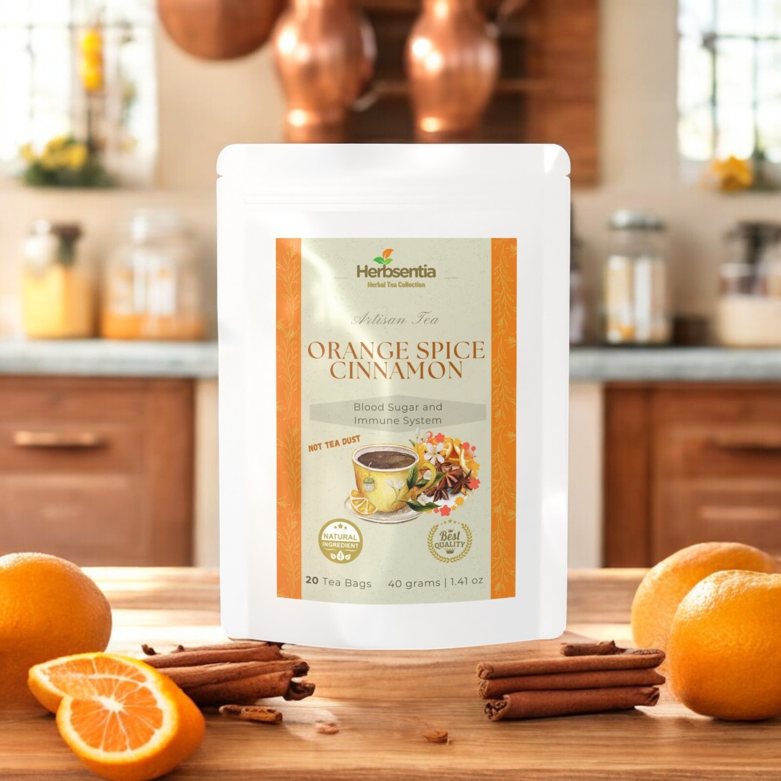 Orange Spice Cinnamon Tea