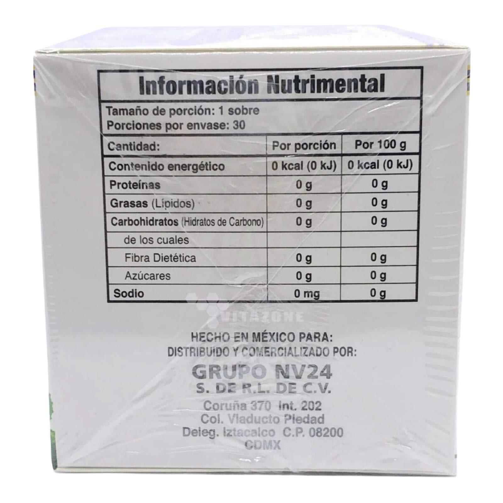 TEA Formula Mejorada Chupa Grasa 30 Count Pack 2 Natural Weight Loss Tea