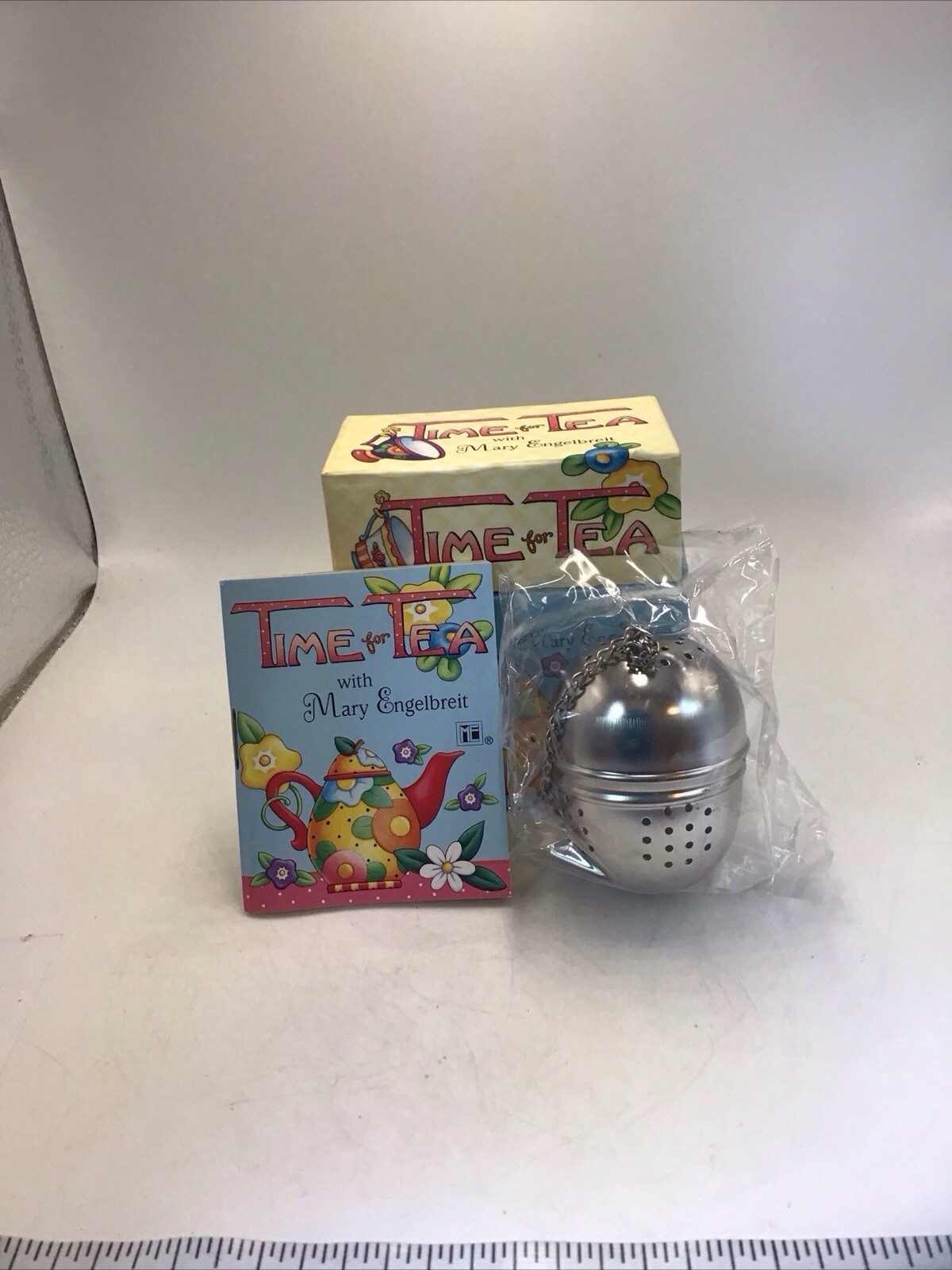 Time for Tea with Mary Engelbreit Tea Booklet and Tea Ball