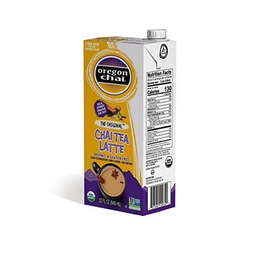 Oregon Chai Original Chai Tea Latte Concentrate 32 Fl Oz Pack of 6