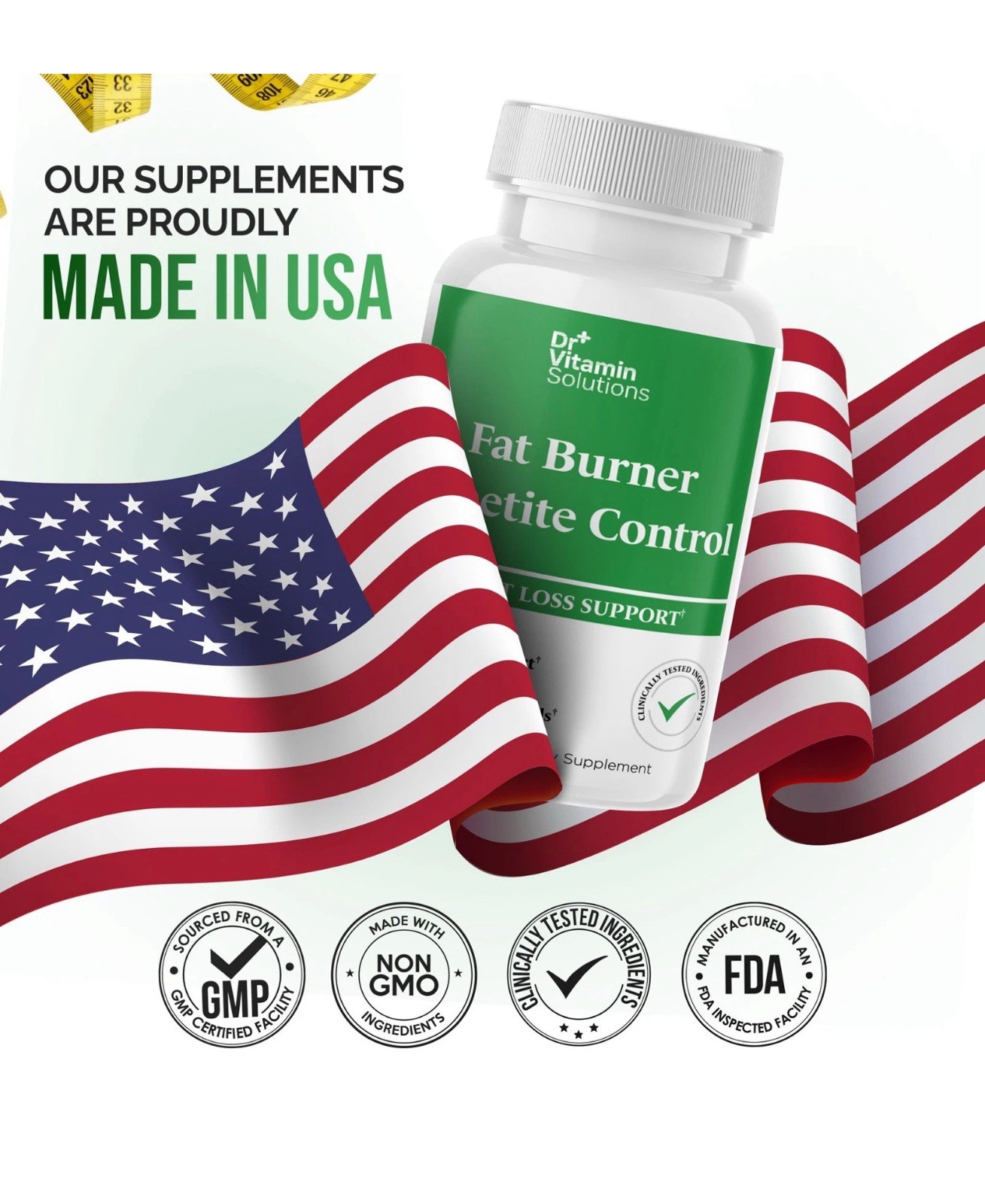 Fat Burner & Appetite Control Weight Loss Supplements for Women & Men – Metab…
