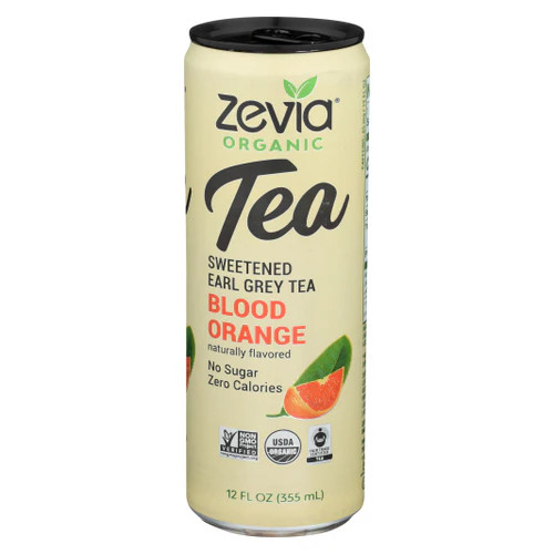 Organic Sweetened Blood Orange Earl Grey Tea 12 Oz(Case Of 12) By Zevia