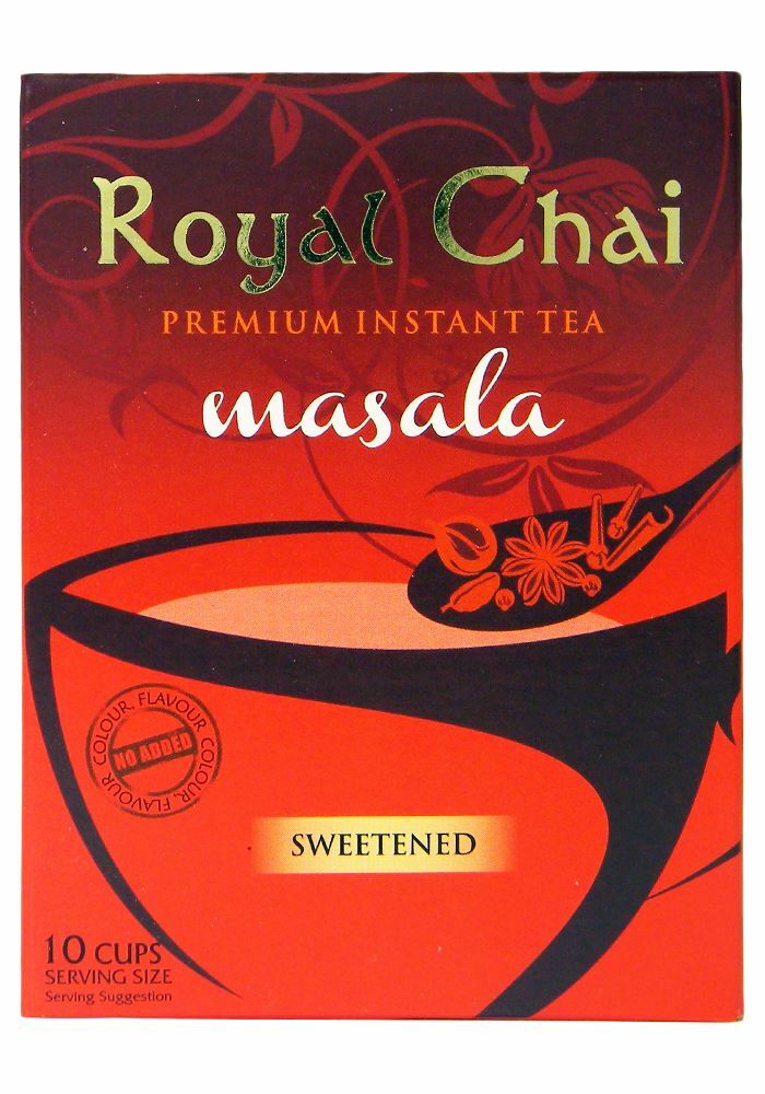 Royal Chai – Premium Instant Tea – Masala (sweetened) 220g x 2