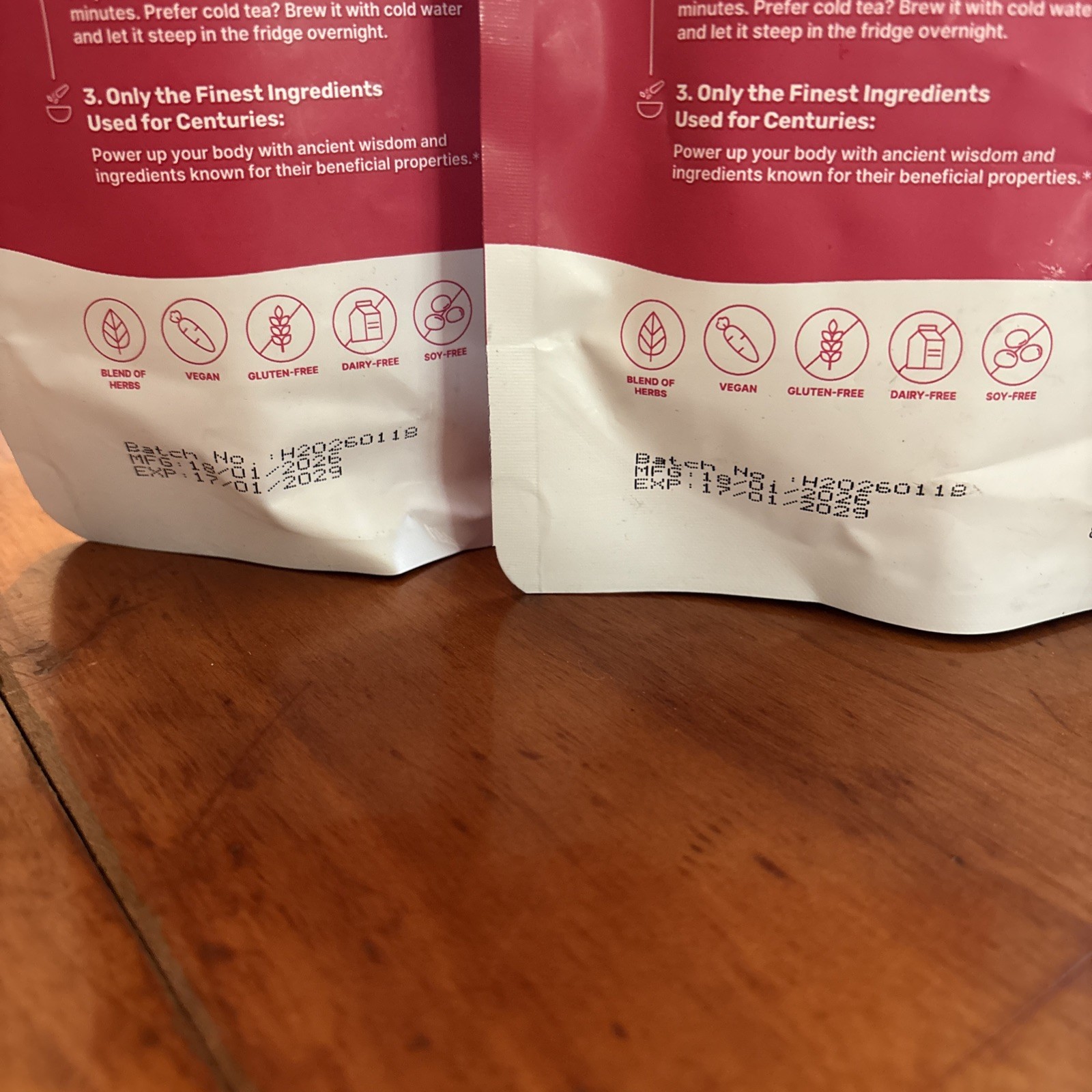 LuluTox Energizing Tea Peach Flavor 28 tea bags – 2 pack