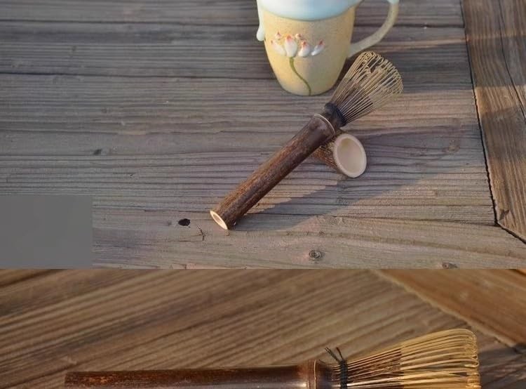 Matcha Whisk Set,Long Handle Bamboo Matcha Whisk,Traditional Natural Bamboo C…