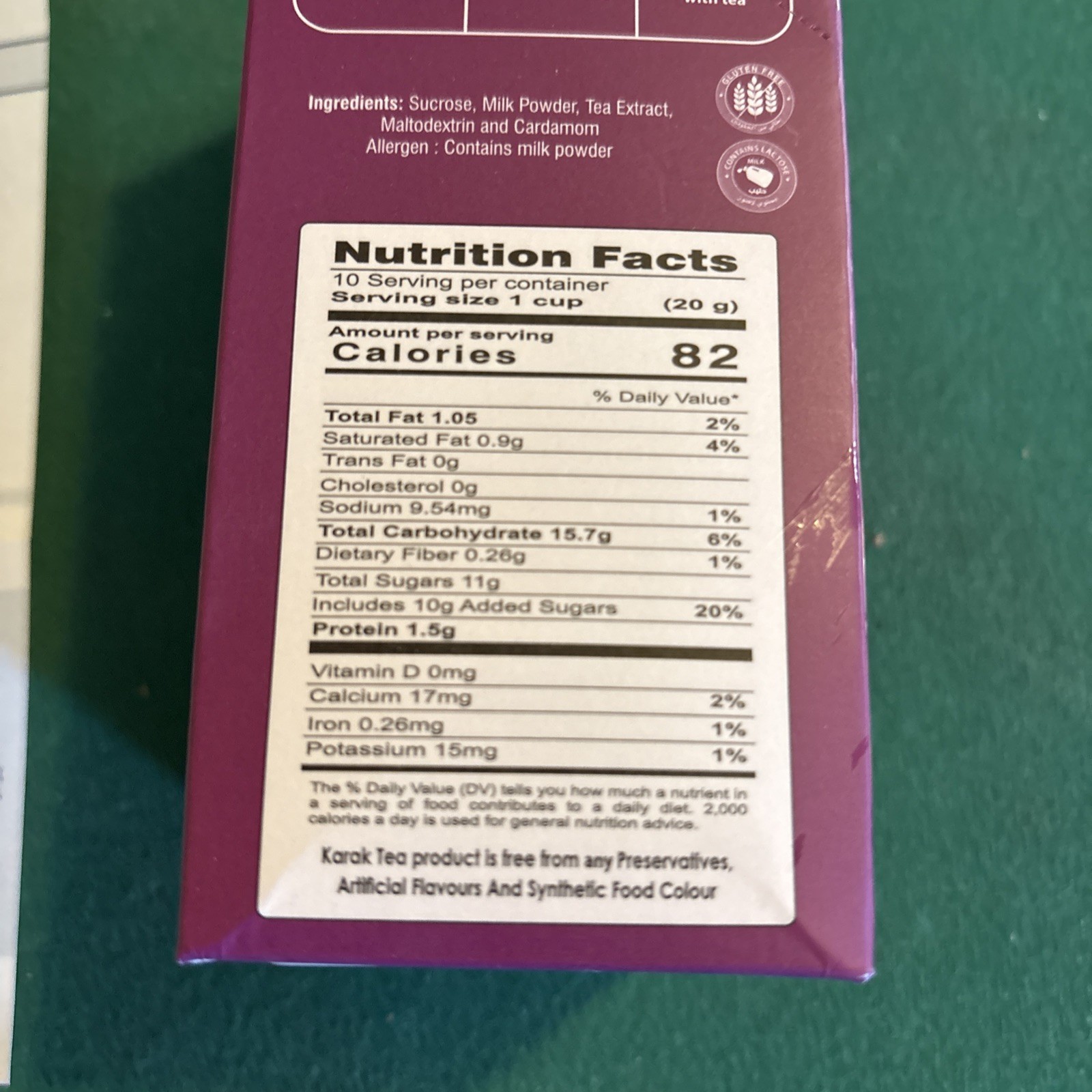Karak Tea with Cardamom 10 Packs