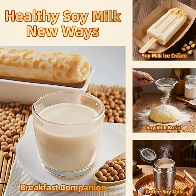 Original Flavor Pure Soybean Milk Powder Fragrant Delicate Authentic Nutritious