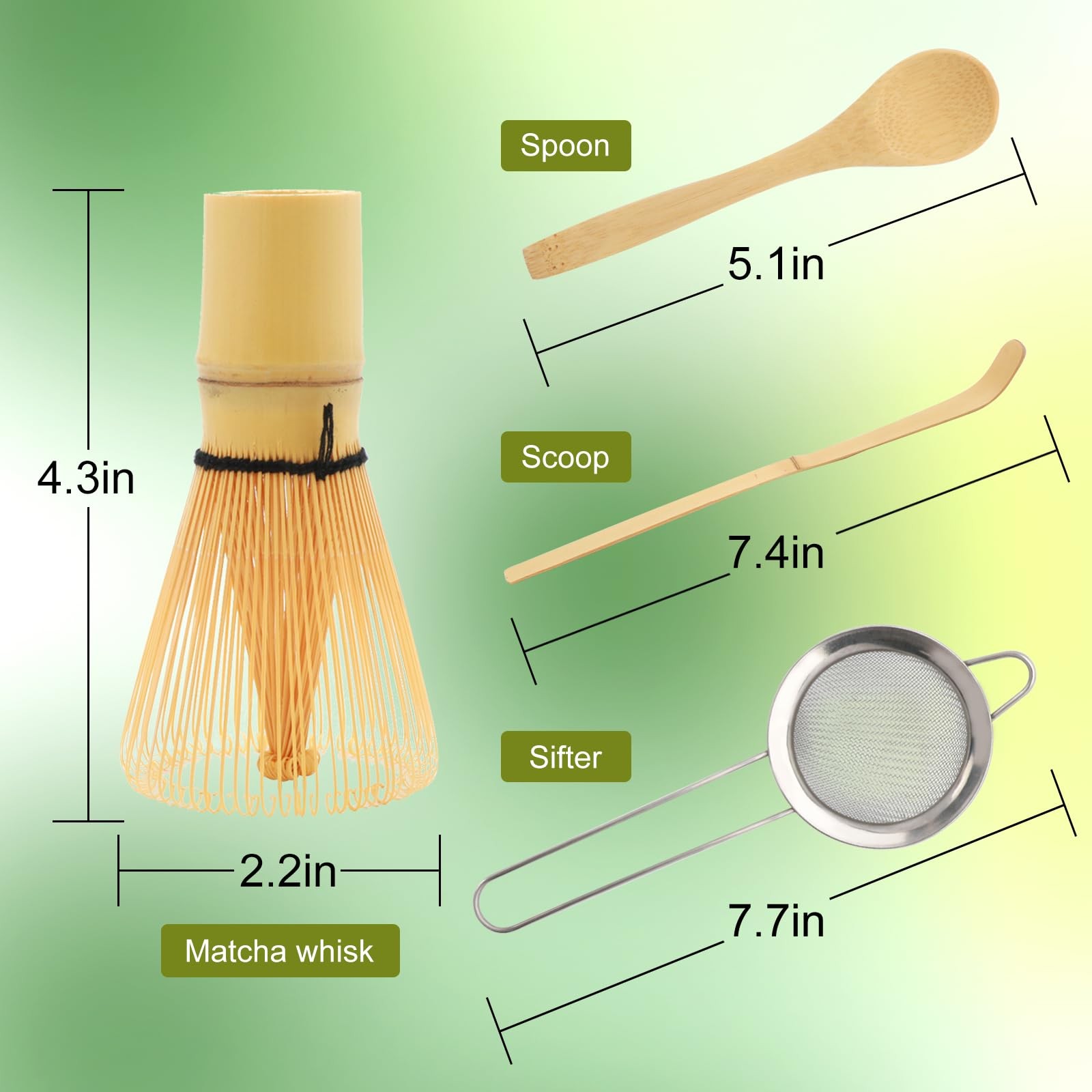 Matcha Whisk Set,Matcha Whisk,Matcha Set,Bamboo Whisk,Matcha Kit,Chasen Match…