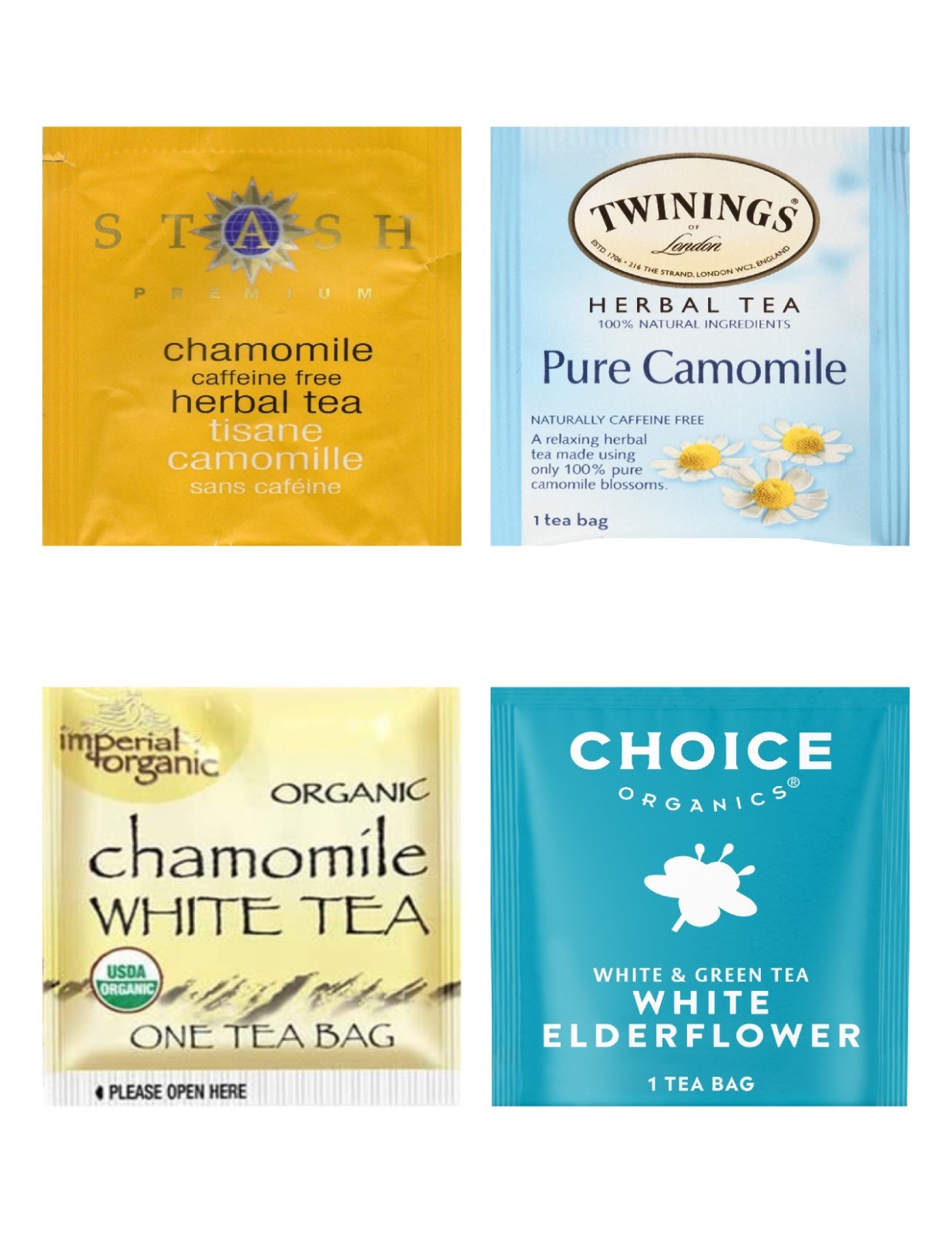 Floral Tea Bag Sampler Variety Pack – 24 Single-Serve Varieties – 21 Brands