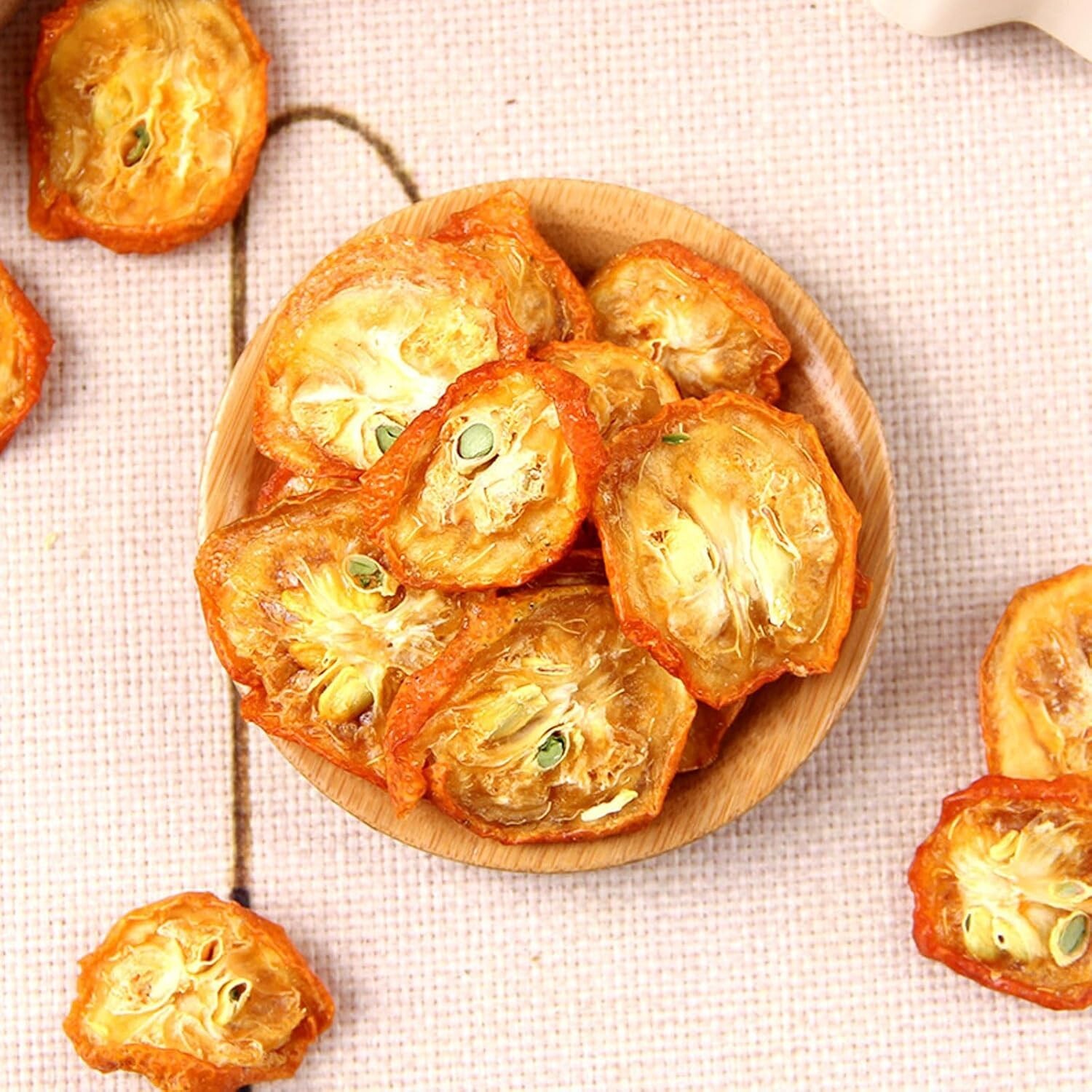 Premium Freeze-Dried Kumquat Slices 93g Bag, Fresh for Tea & Snacks, Air-Shipped