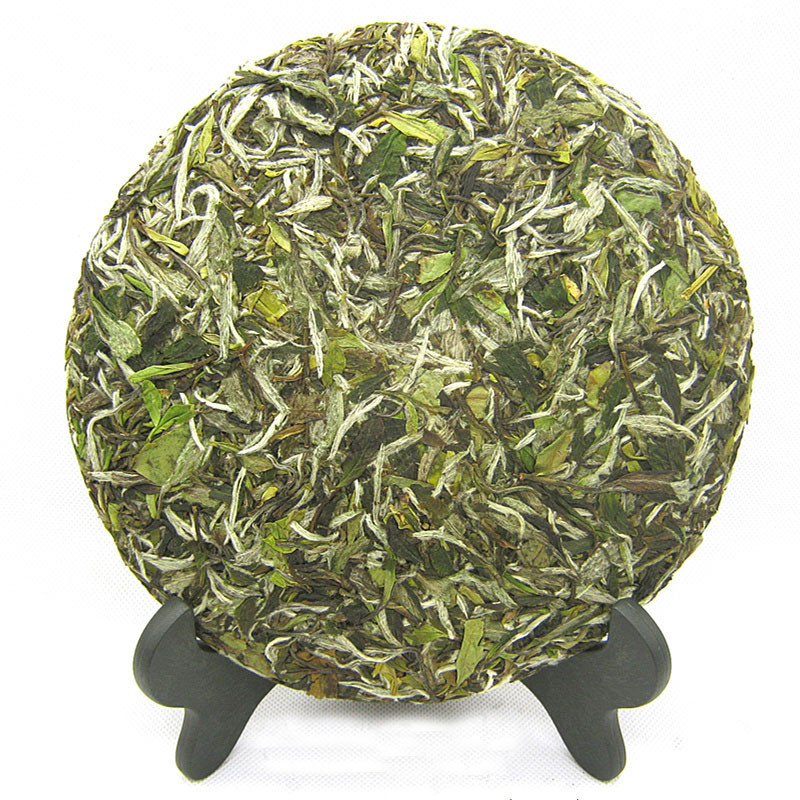Puerh White Tea Cake Silver Needle Organic Pu Er Loose Leaf Natural Premium 350g