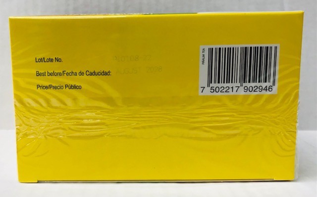 Pinalim Tea/Te De Pinalim Pineapple, Flax, Green Tea, White Tea (1 box)