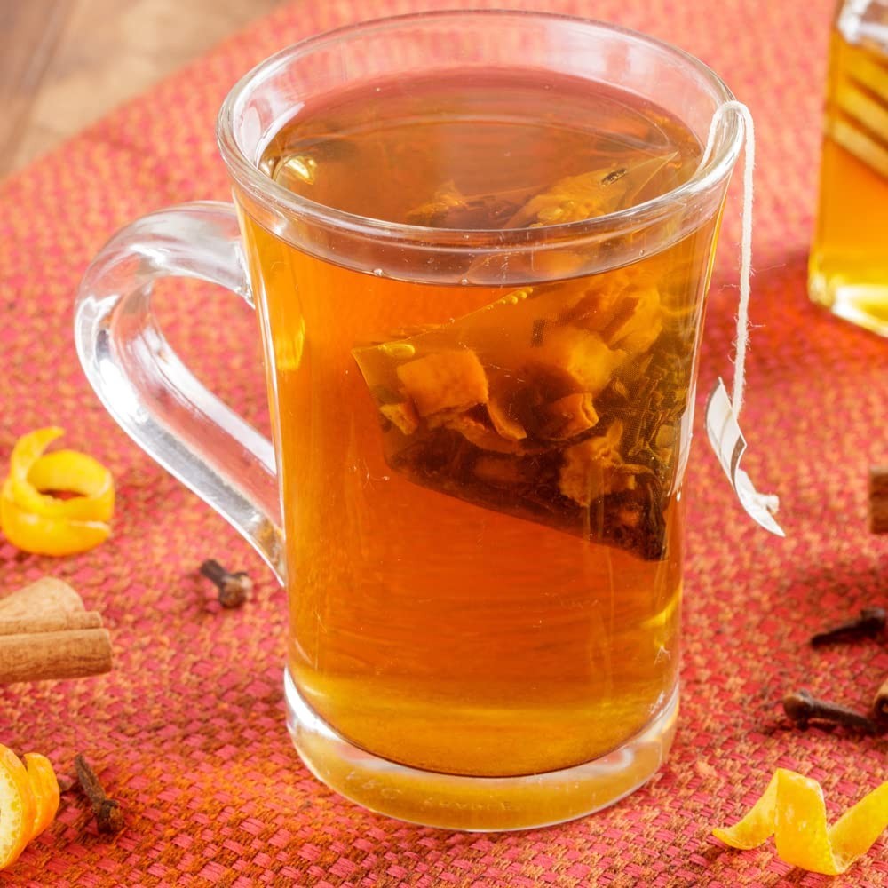 Stress Relief with Harney and Sons Decaf Hot Cinnamon Tea – Pack of 20 Sachets