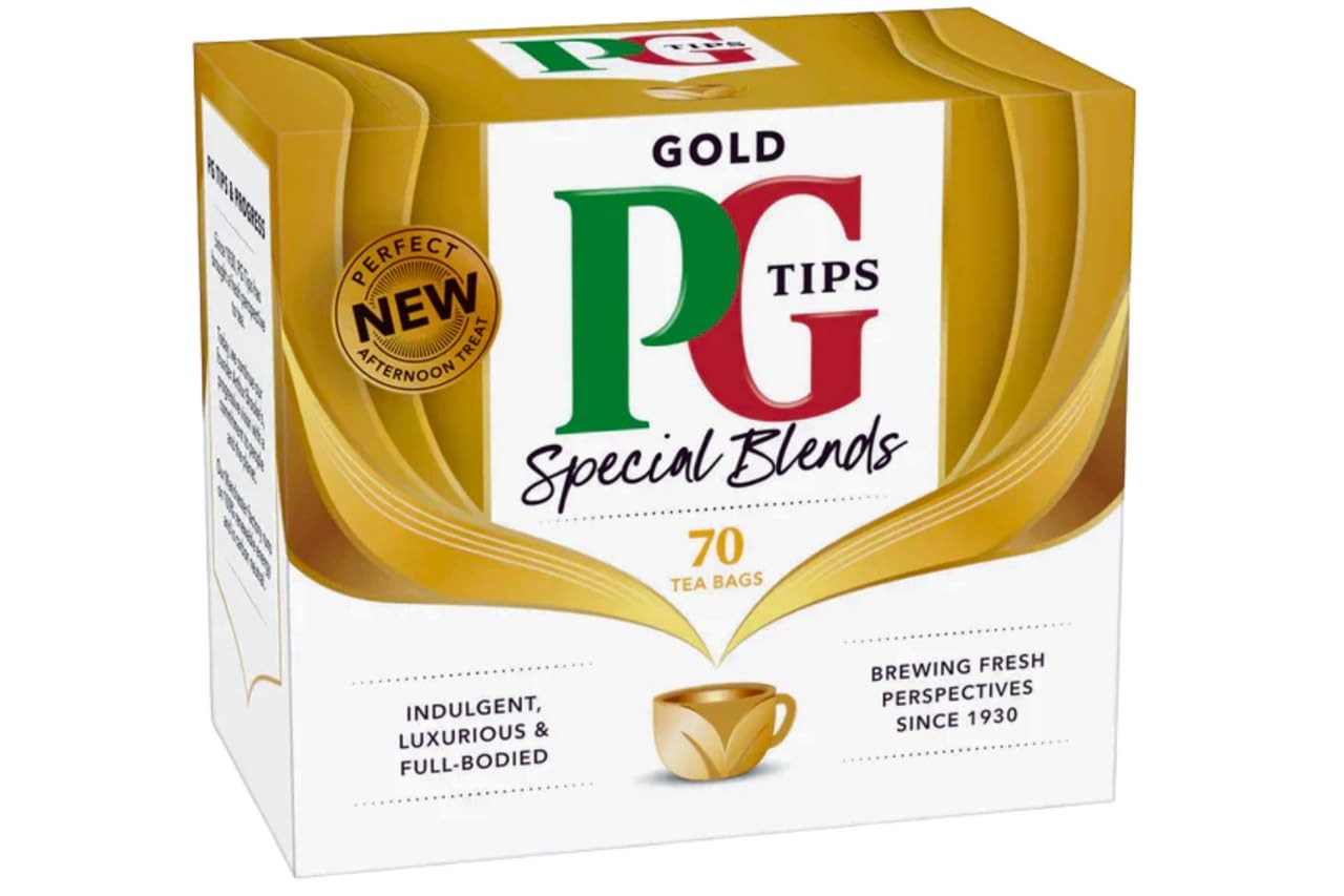 PG Tips Gold Best Tasting Blend (80 Tea Bags) 70 Count (Pack of 1)
