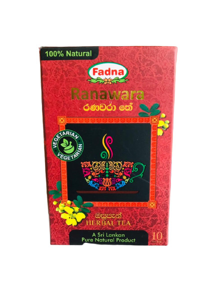 Ranawara Tea Herbal Drink Organic Ayurvedic Pure Natural Vegetarian Ceylon
