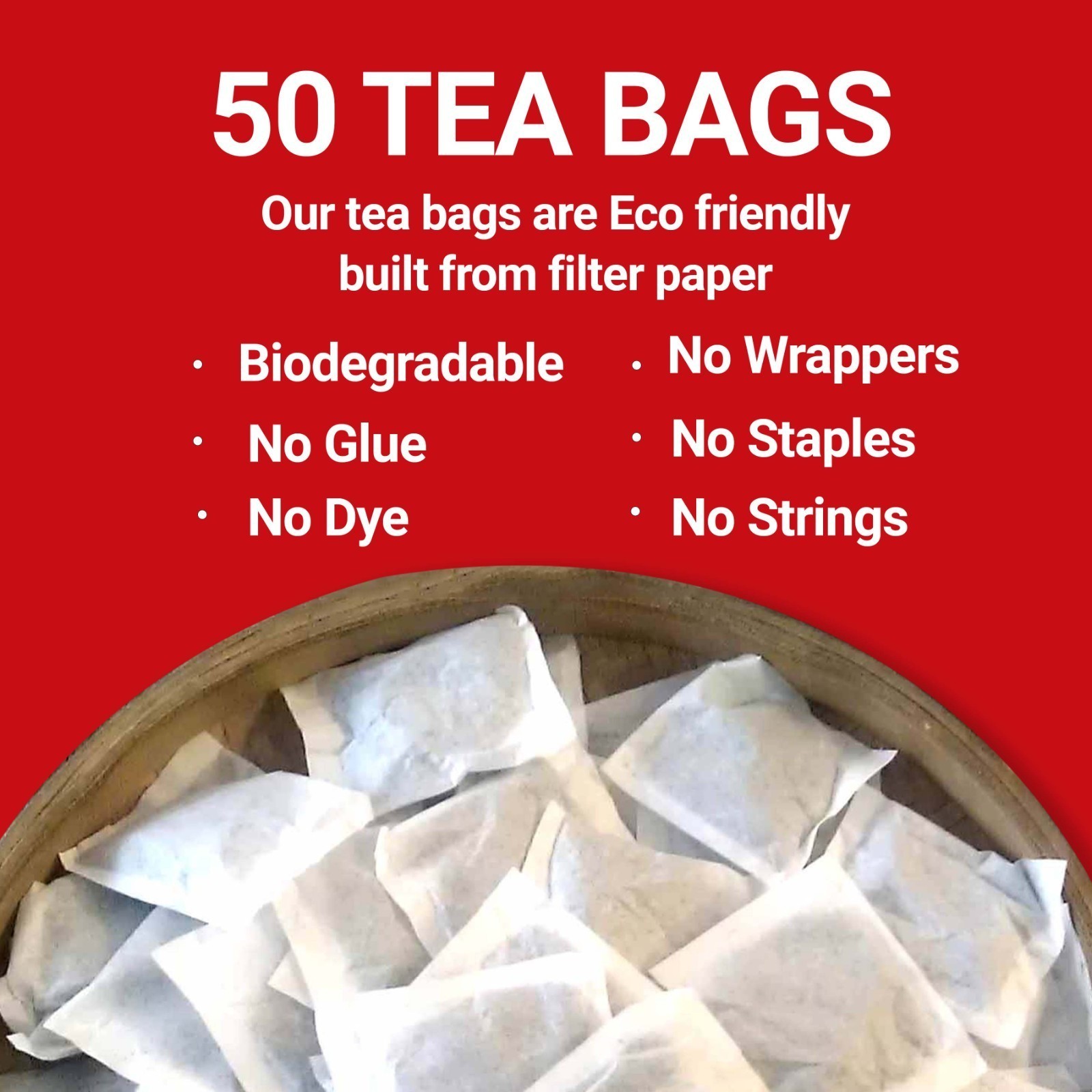 Hibiscus Moringa Tea Blend, 80 Bags, Energy Boost Tea, Herbal Tea, Caffeine Free