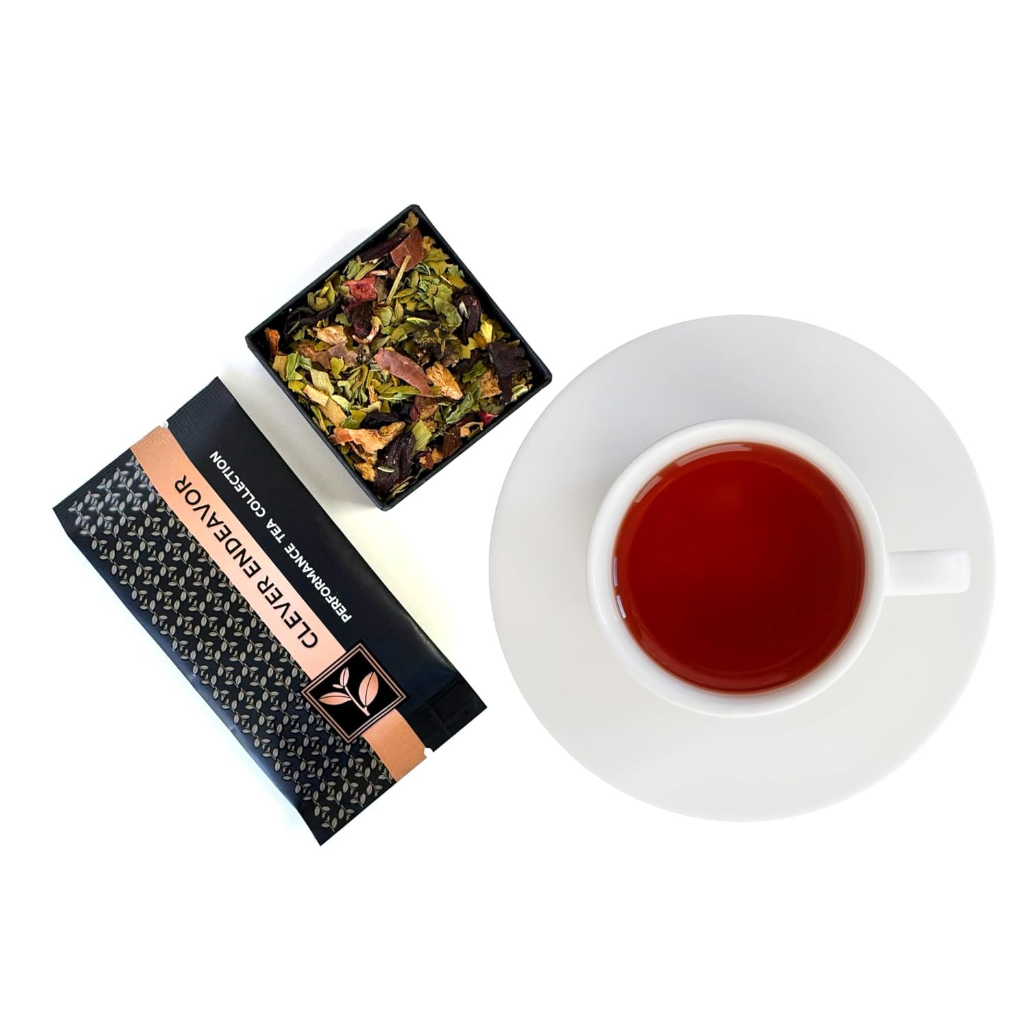 Premium Tea Sampler Gift Box with Infuser Mug – 30 Count, 60 Cups