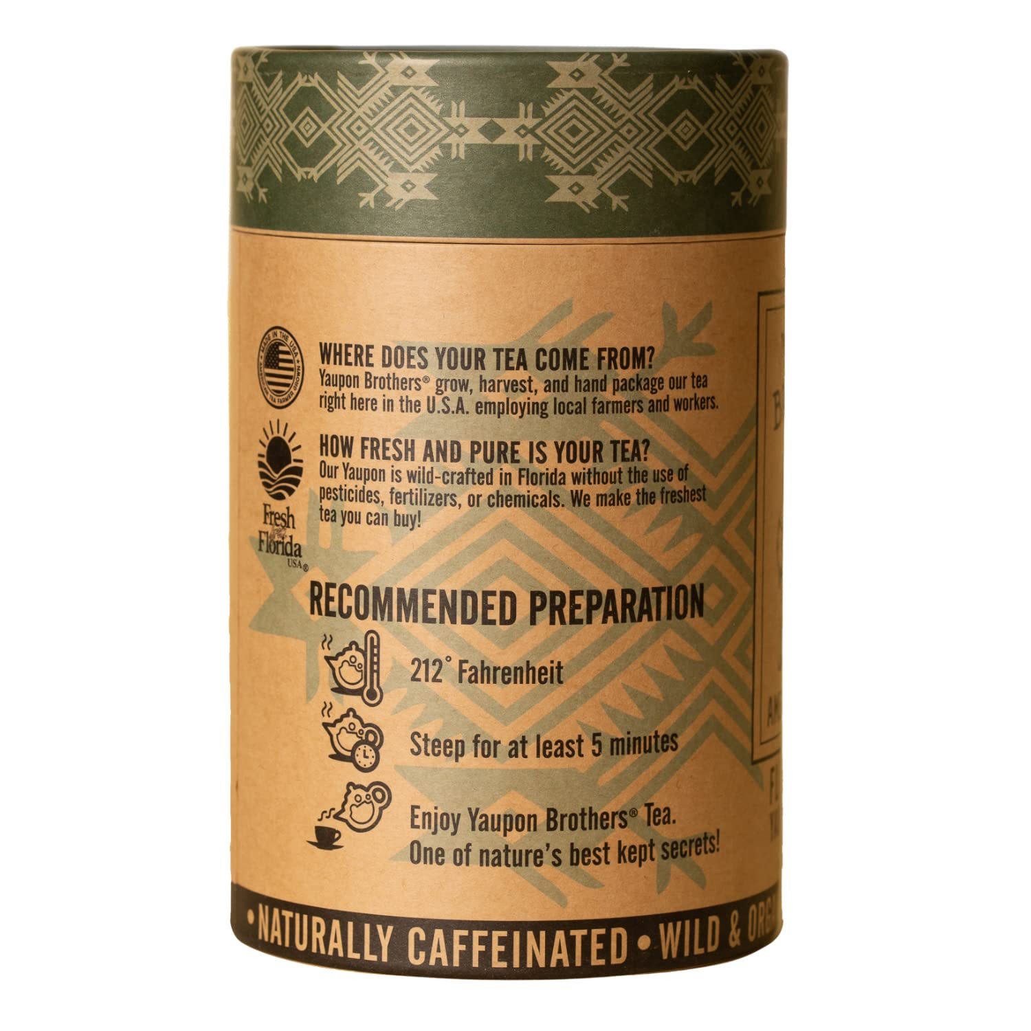 Yaupon Brothers Chai Yaupon Tea – 16 Eco-Friendly Yaupon Chai Tea Bags Crafted f