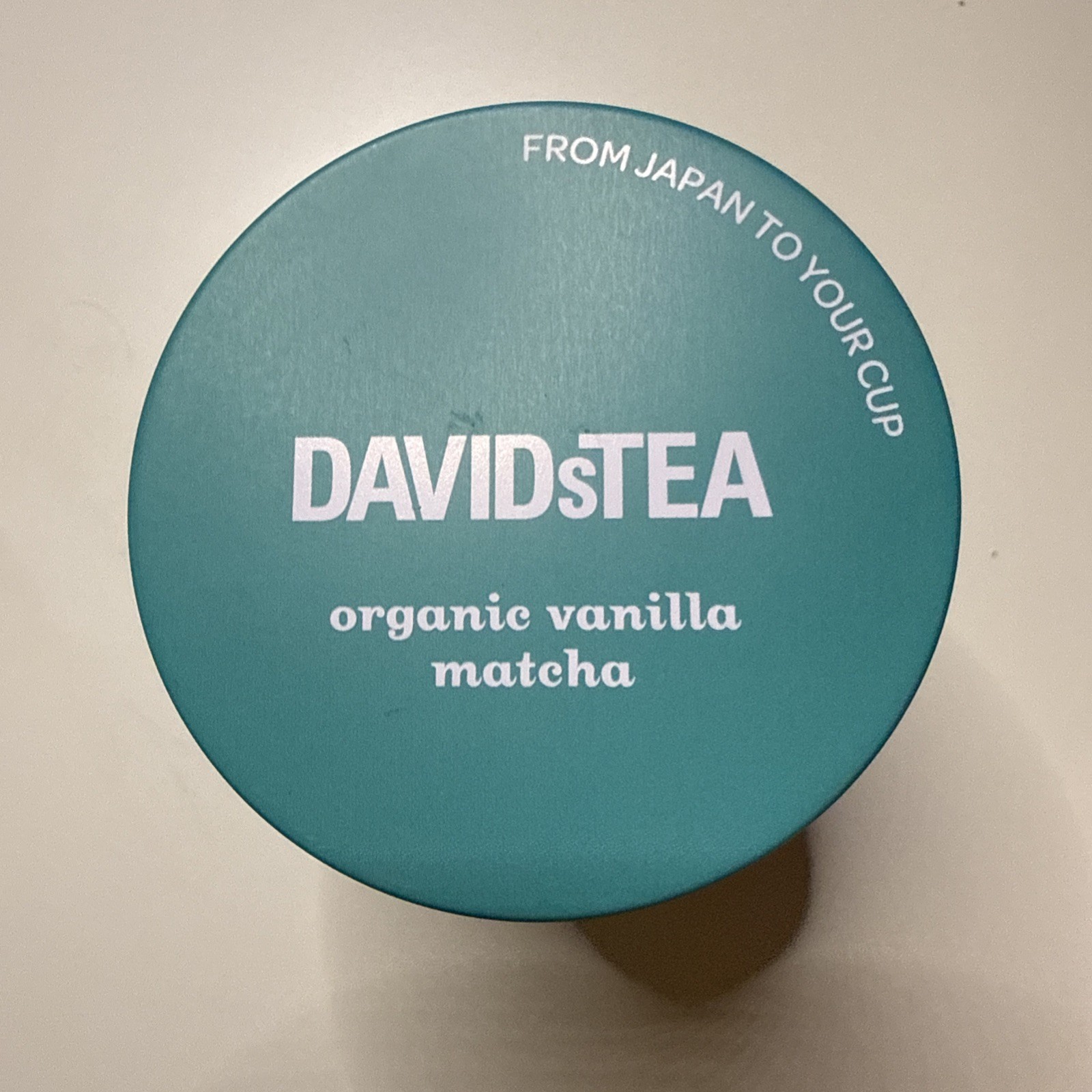MATCHA DavidsTea Vanilla Organic Matcha 2.29 Oz. Drink Mix Vegan Low Caffeine