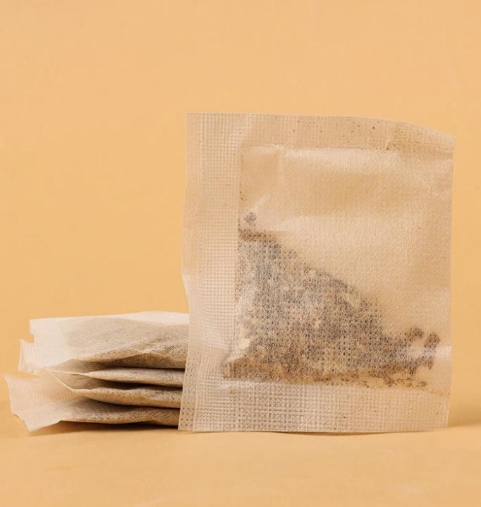 Hand-made Blend Vegan 120PCS Turmeric Ginger Cinnamon Tea 100% Natural Tea Bags