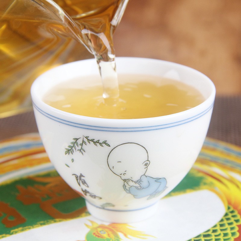 357g High-quality 2021 Yi Wu Phoenix Nest Ancient Tree Pu’er Tea Raw Tea Cake
