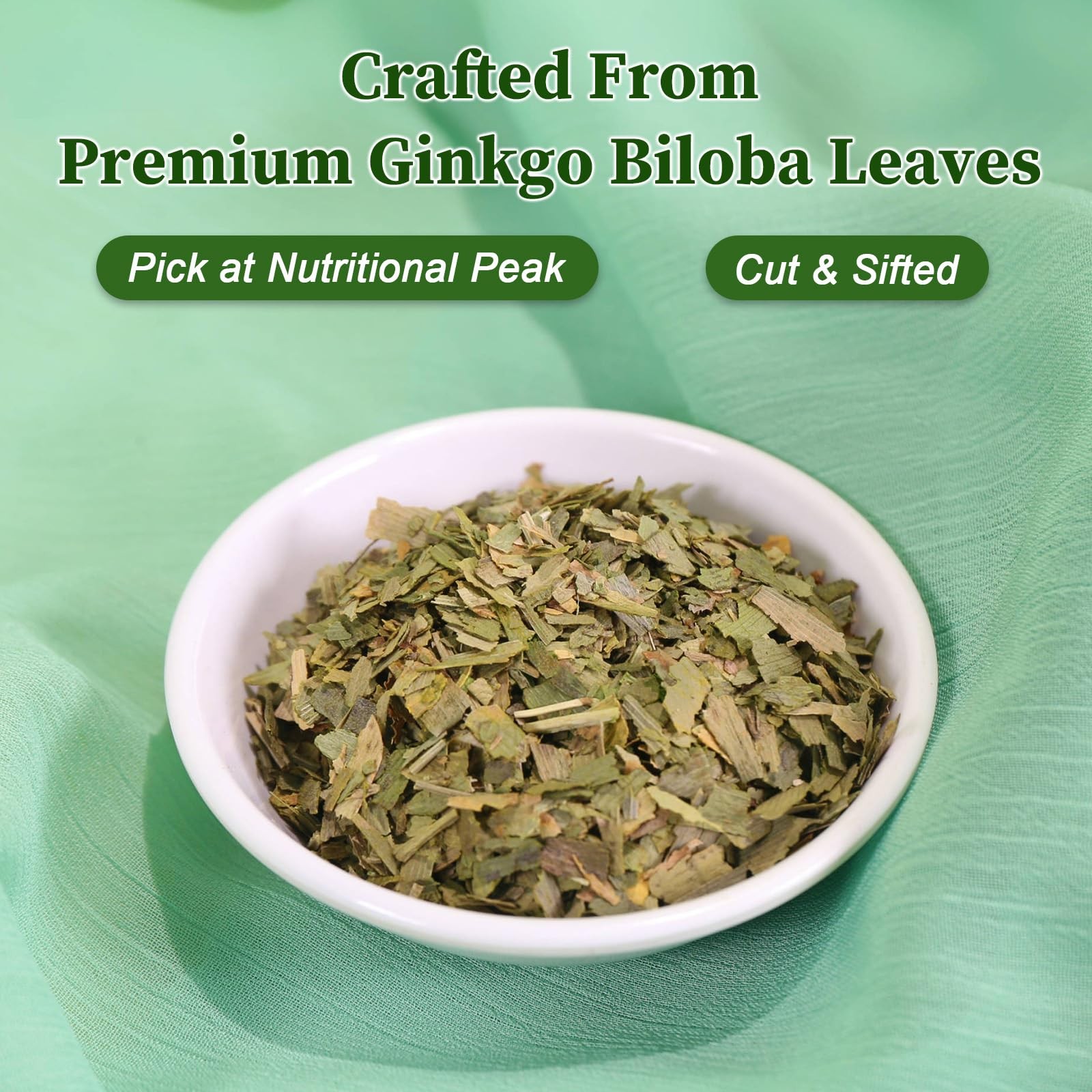 FullChea – Ginkgo Biloba Tea Bags, 36 Teabags – Premium 36 Count (Pack of 1)