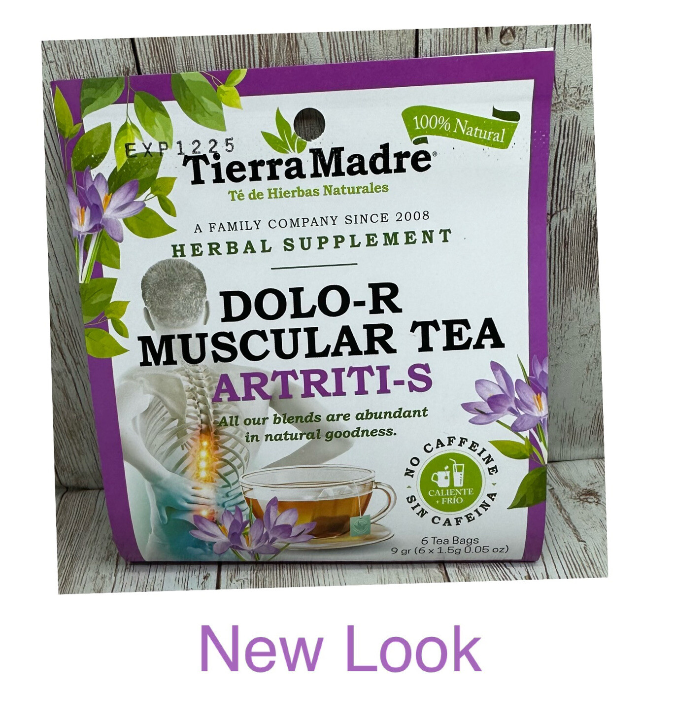 Tierra Madre,Dolor Tea,Muscular Artriti-s,Herbal Supplement (18 tea bags)