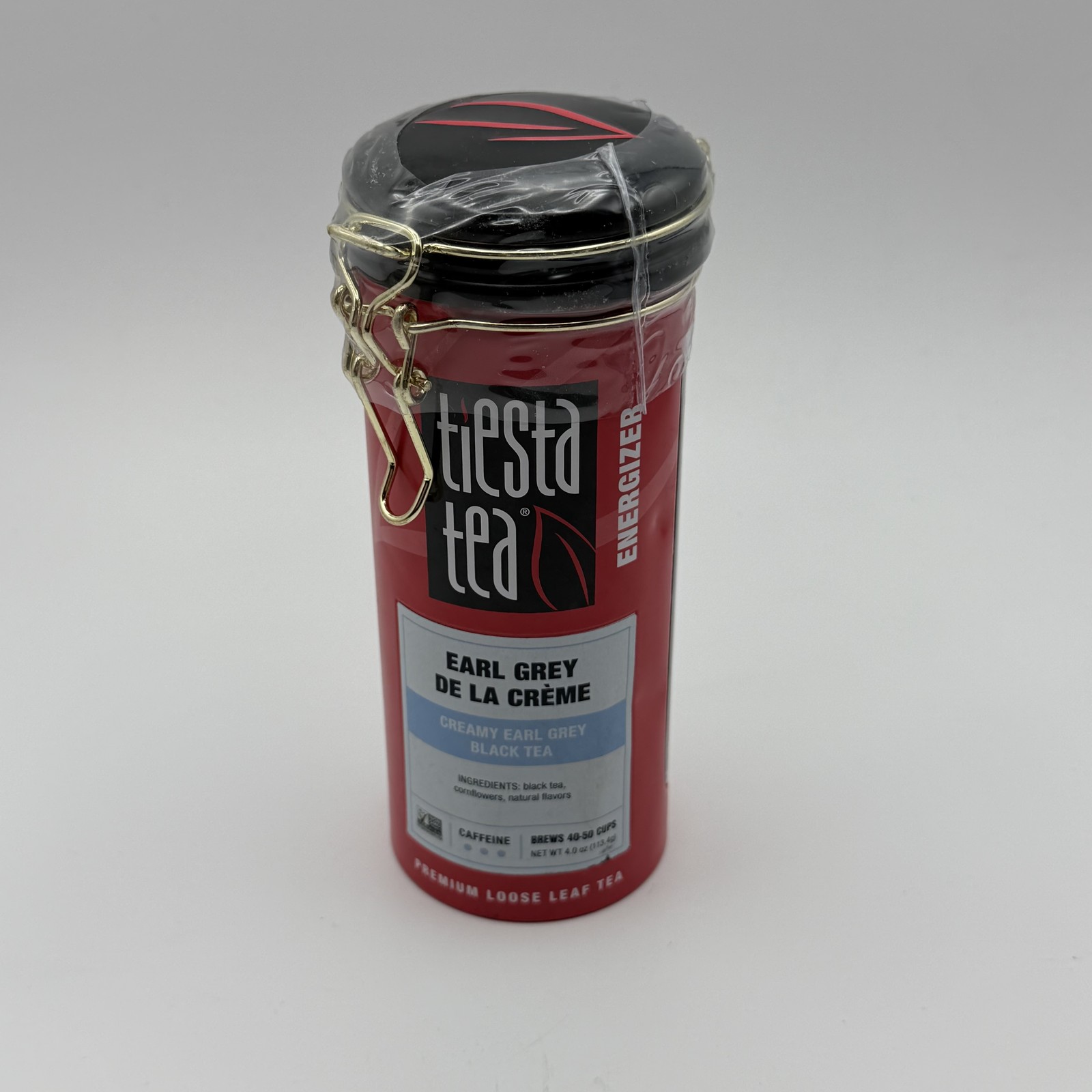 Tiesta Tea Earl Grey de la Crème Black Tea Loose Leaf – Creamy Energizer 4 oz