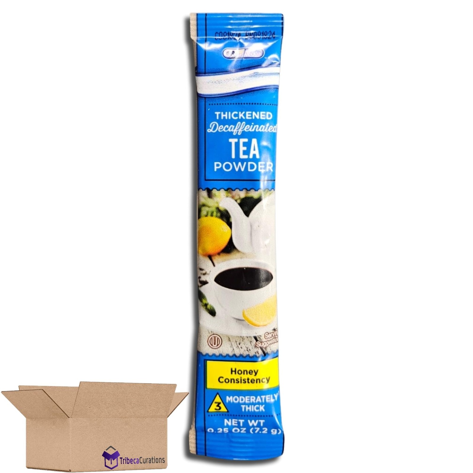 Thickened Decaffeinated Tea Powder | Honey Consistency (#3 Moderately Thick) | .