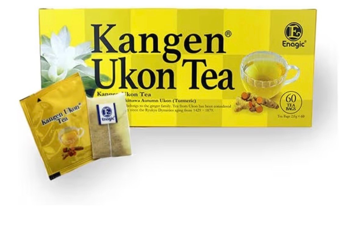 Enagic Kangen Ukon Turmeric Tea 60 Bags, Organic