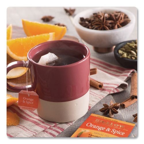 Bigelow Orange and Spice Herbal Tea, 28/Box, 3 Boxes/Pack