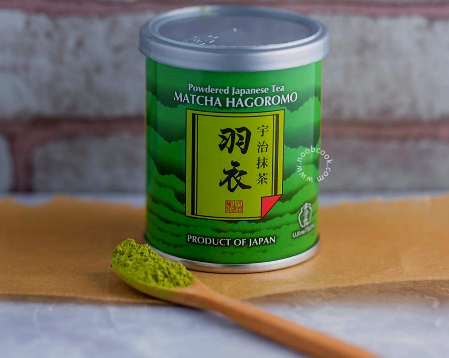 Authentic Premium Ujinotsuyu Matcha Hagoromo Green Tea Powder Three (3) Cans/40g