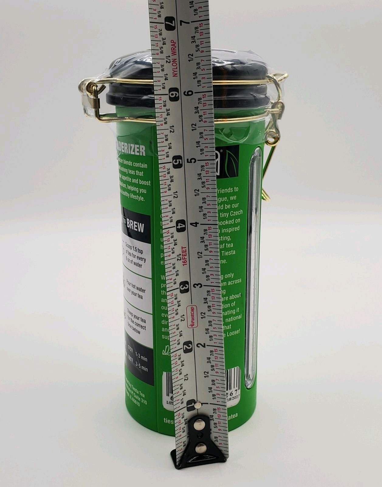 Tiesta Tea Chinese Jasmine 5oz Classic Green Tea Petals Loose Leaf Slenderizer