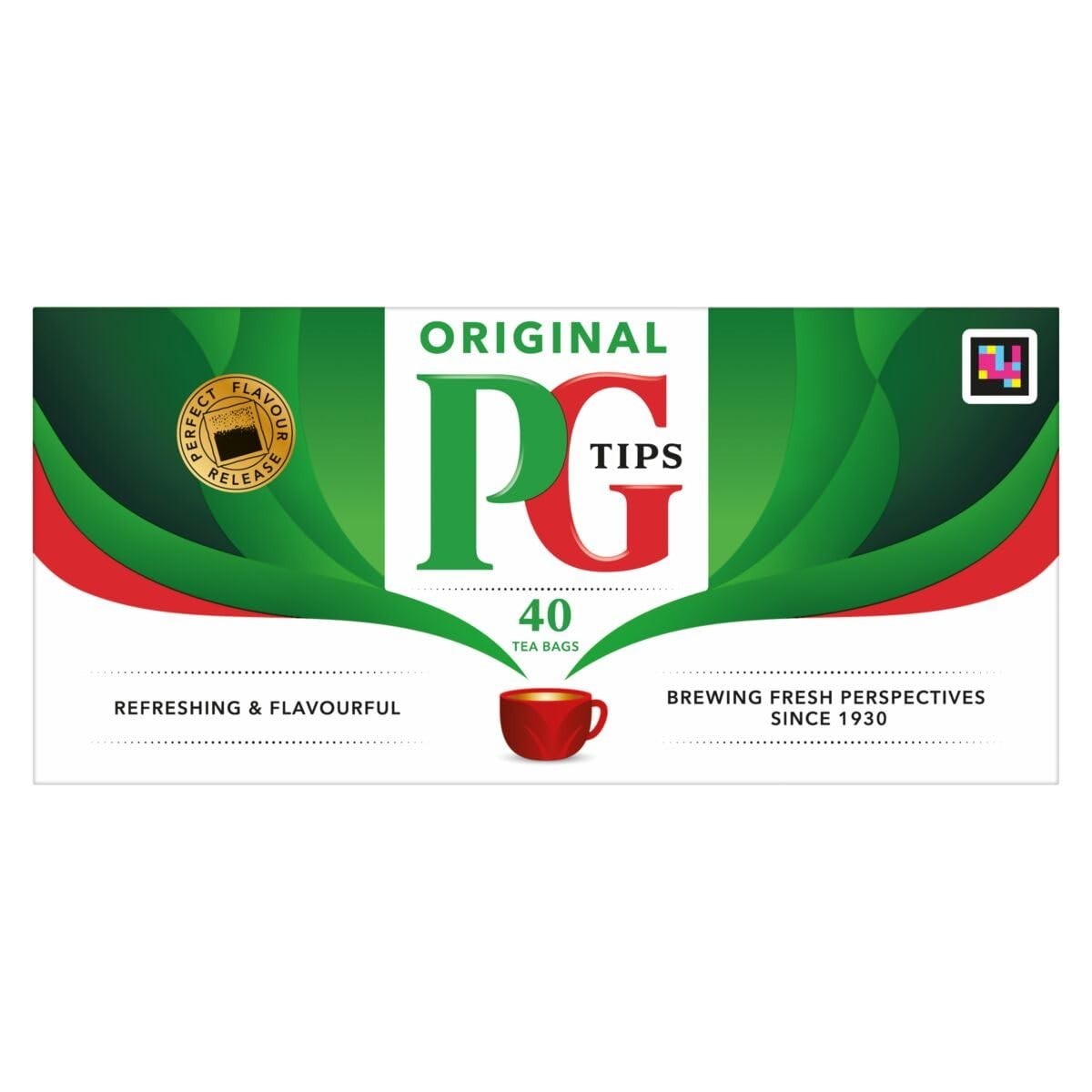 Elegant 40 Count Black Tea Bags – Non-Pyramid, Sustainably Sourced Bliss