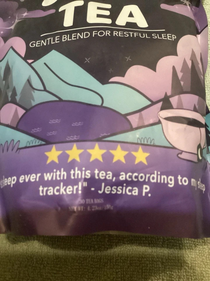 Enchanted Tea House Sleep Tea 30 Tea Bags New Sealed BB: 6/2026