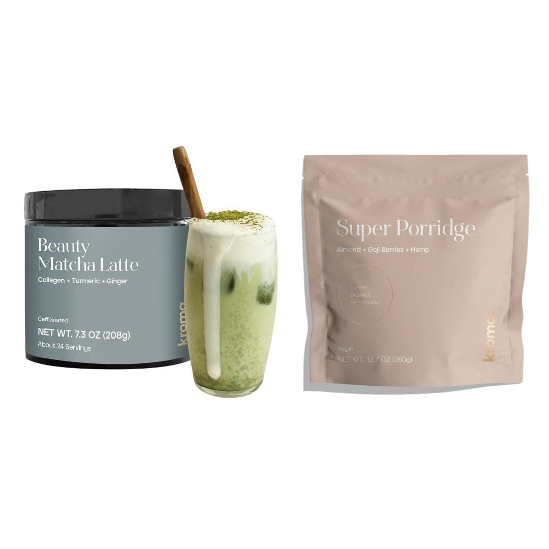 Kroma Morning Ritual Bundle: Matcha & Super Porridge for Energized Mornings