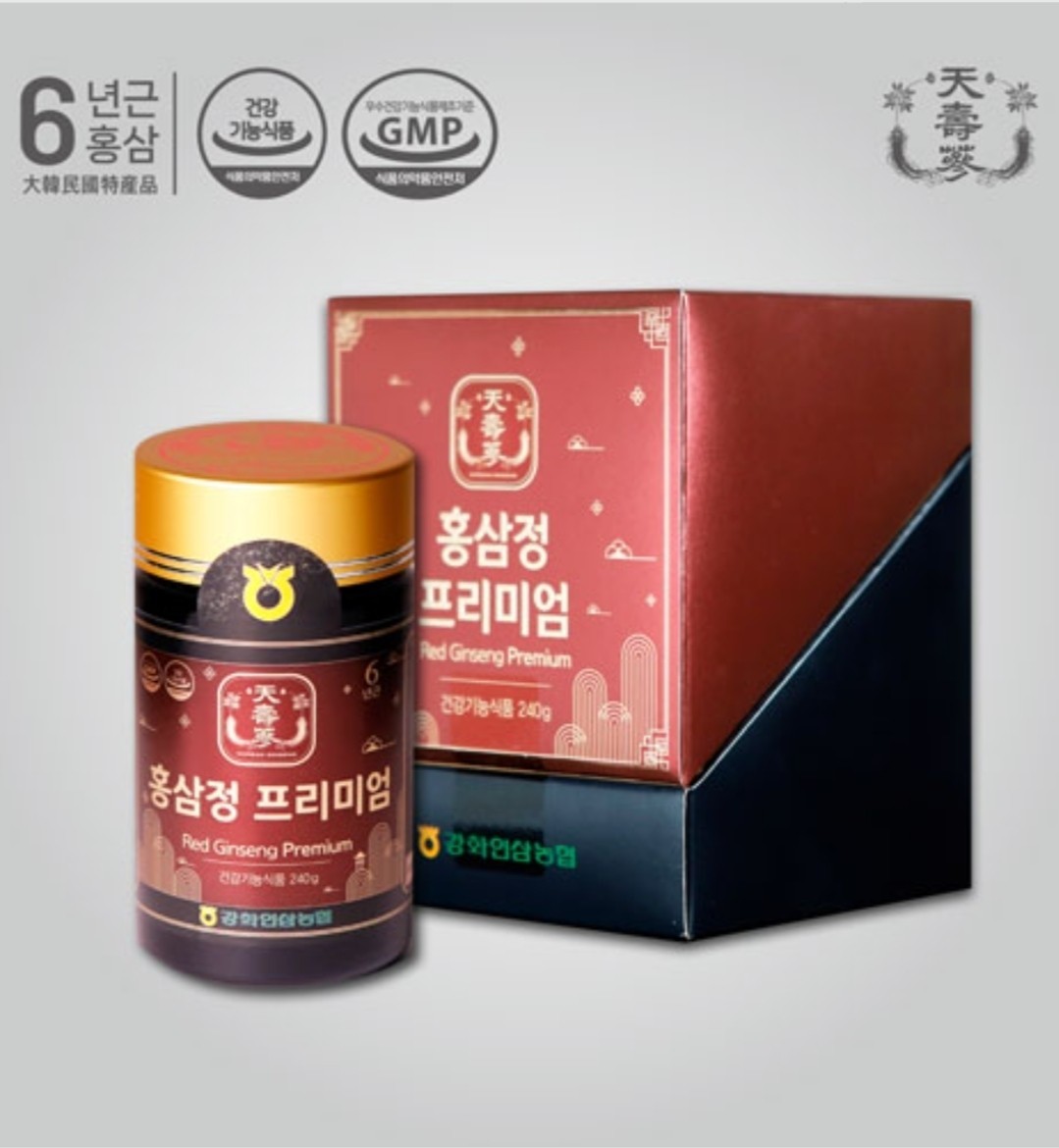 [Gang Hwa Ginseng Nonghyup] Korean 6 Years Red Ginseng Extract Premium 240g