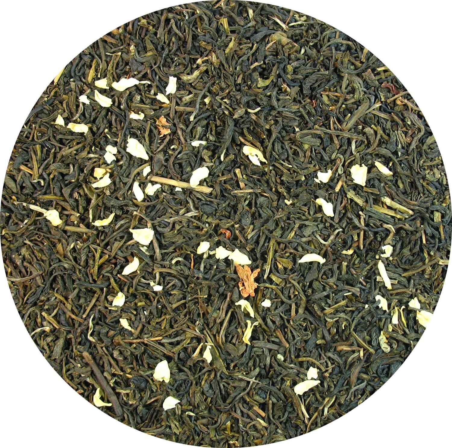 Green Tea with Jasmine flowers looseleaf tea green tea wholesale 1 LB Bag