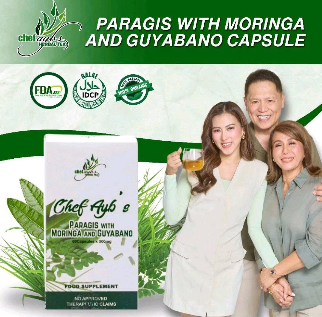 Chef Aybs Paragis With Moringa And Guyabano 30 Capsule