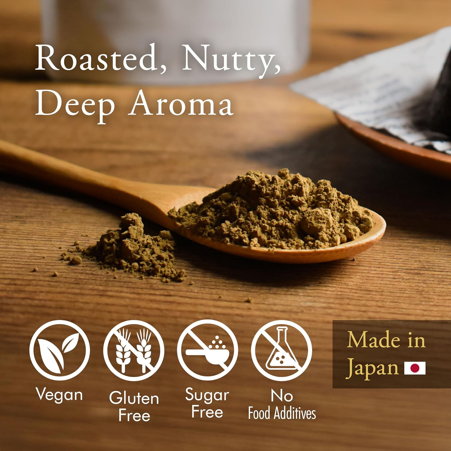 YAMASAN KYOTO UJI Hojicha Powder Organic Roasted Green Tea Baking Powder Latte P