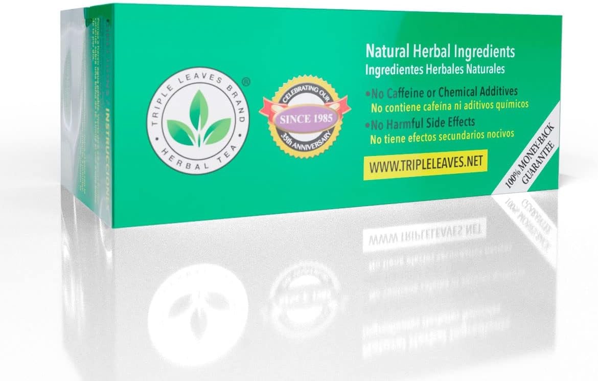 Triple Leaves Extra Strength Dieters Nutra Slim Tea, 20 20 Count (Pack of 3)