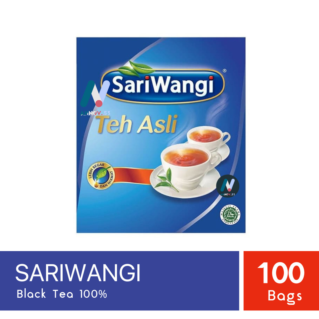 SARIWANGI Premium Black Tea Original Indonesian Fragrance Legendary 100 Tea Bags