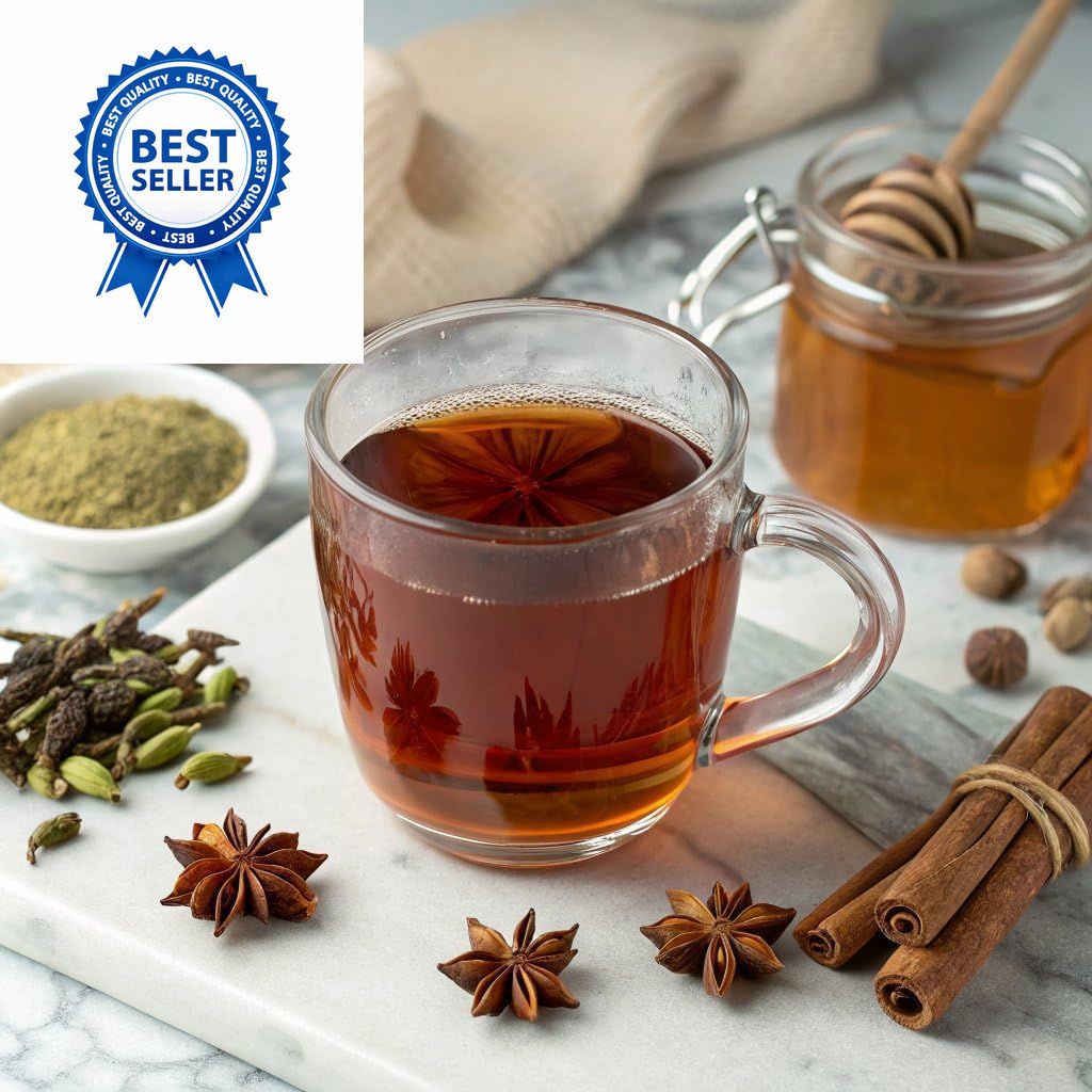 Good Earth Herbal & Black Tea, Sweet & Spicy, 18 Tea 18 Count (Pack of 1)