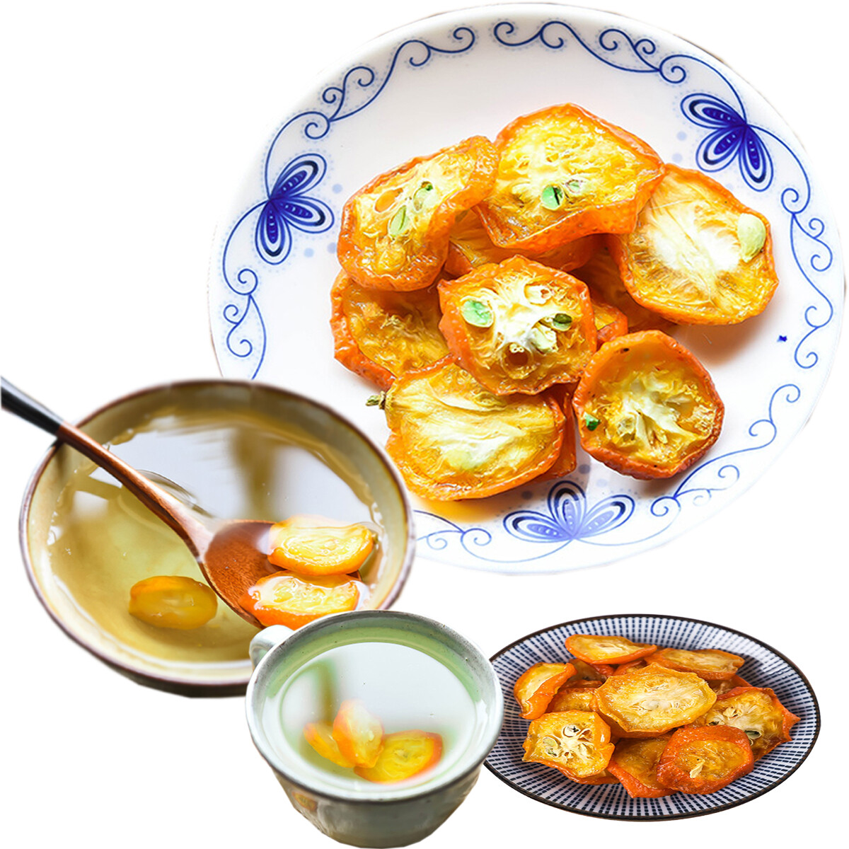 Kumquat Slice Tea Dried Fruit Herbal Tea Natural Appetite Support Healthy Drink