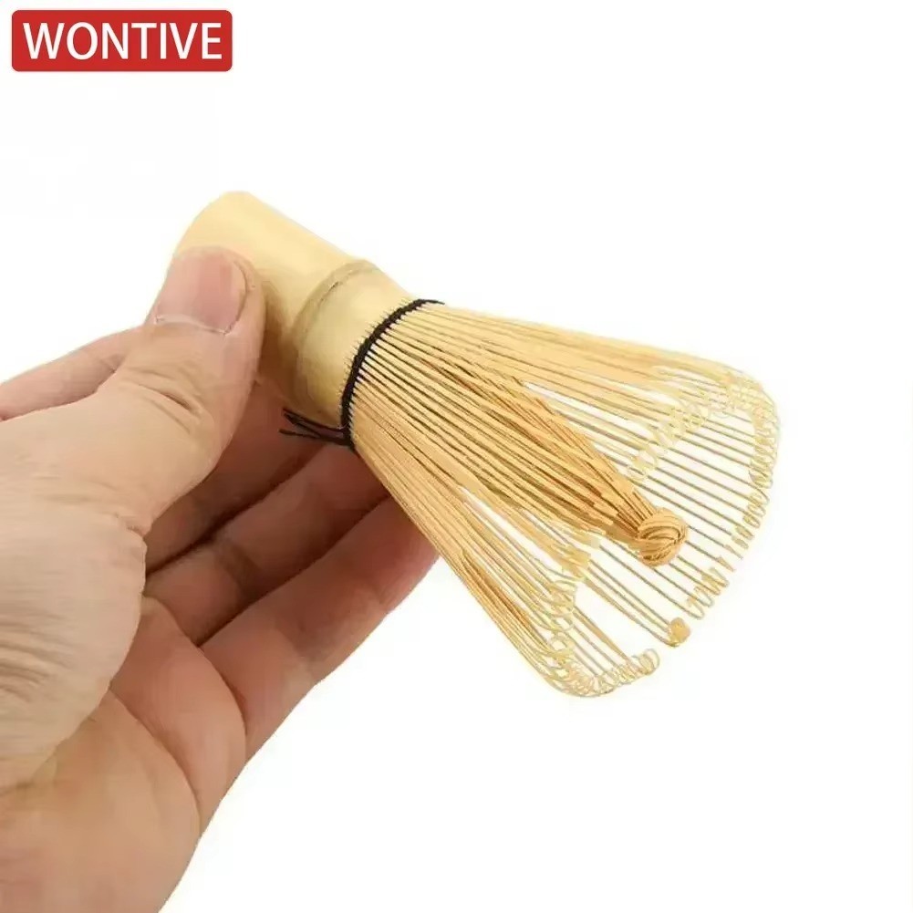 Powder Whisk Green Tea Powder Preparing Brush Matcha Ceremony Bamboo Chasen