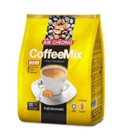 8 X PACKS AIK CHEONG Instant 4in1 Milk Tea Beverage Teh Tarik [12 Sachet x 38g]